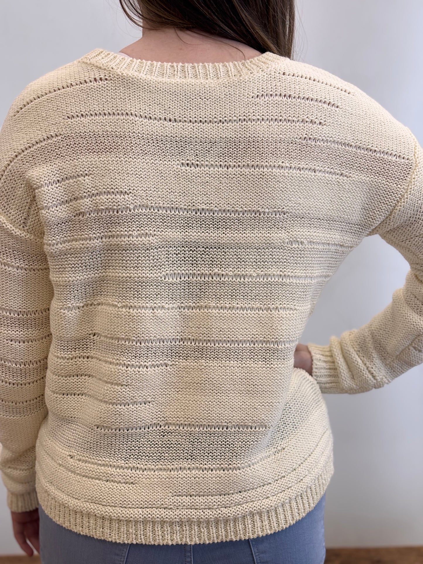 Drop Needle Sweater