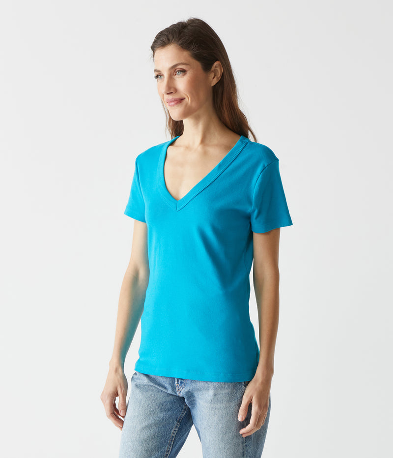 Nikki V-Neck Tee