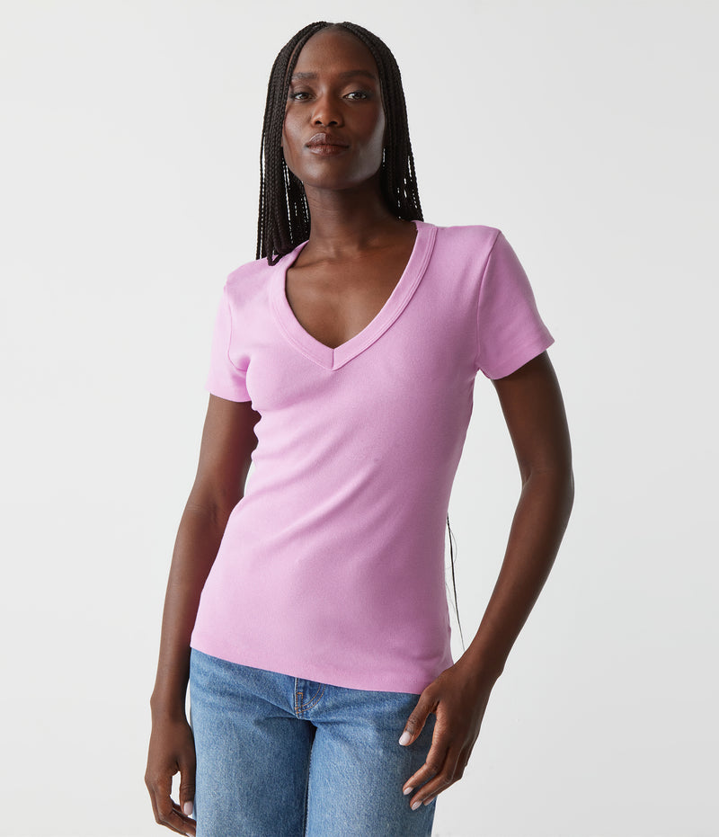 Nikki V-Neck Tee