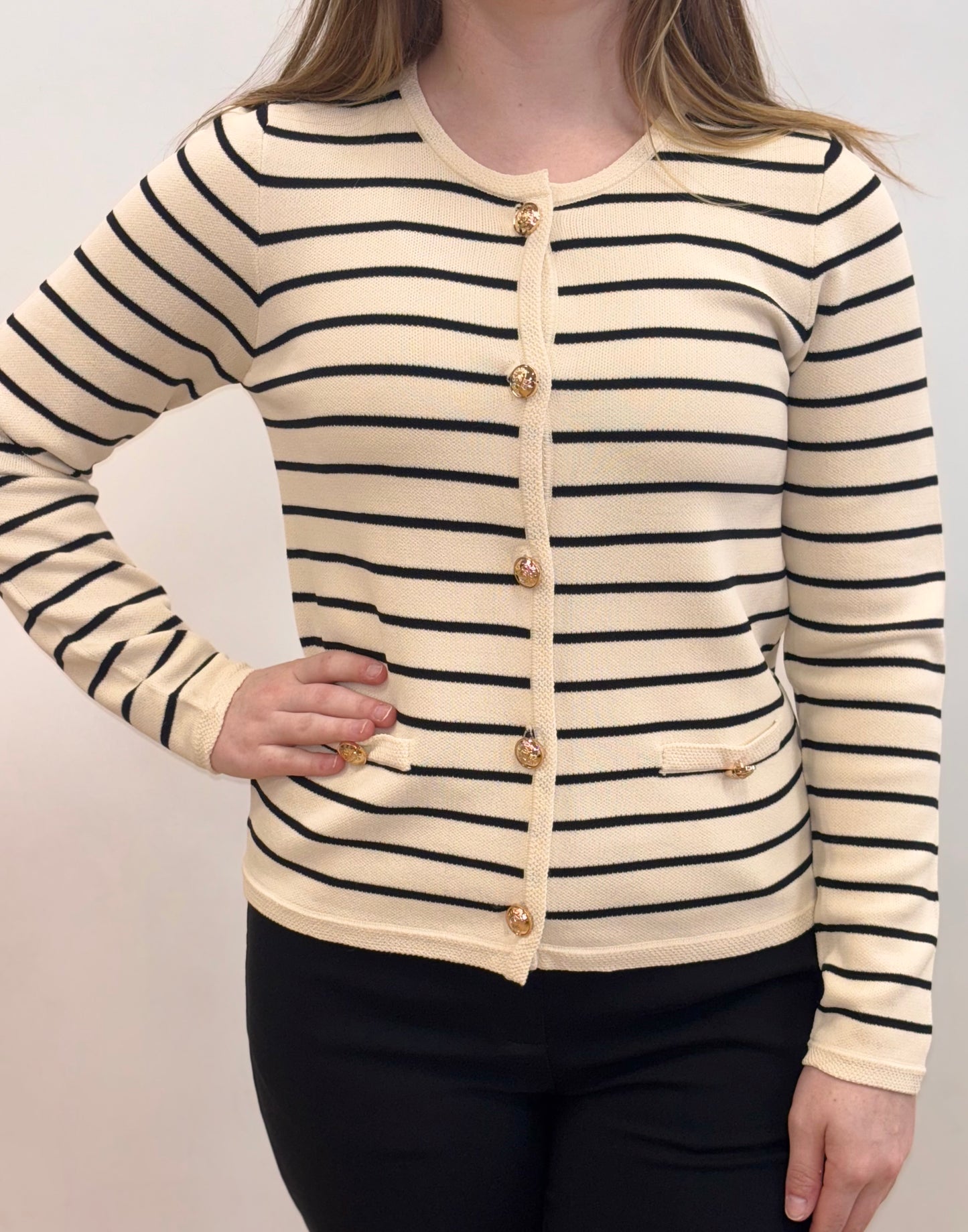 Stripe Cardigan