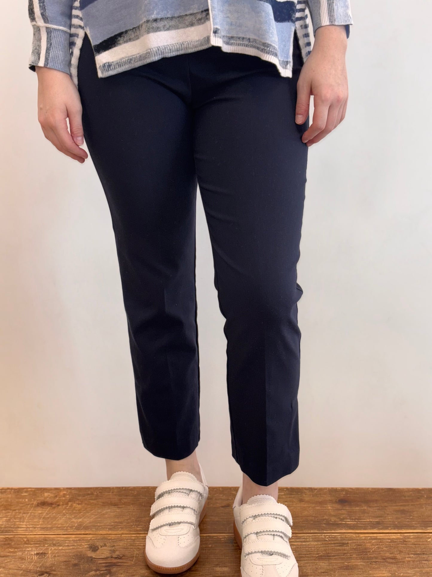 Control Stretch Crop Pant w/ Side Vent