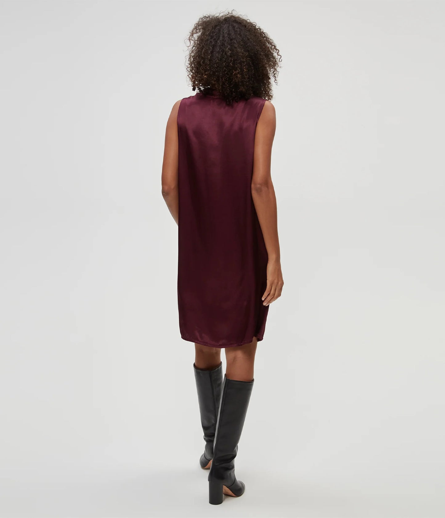 Tessa Cowl Neck Mini Dress