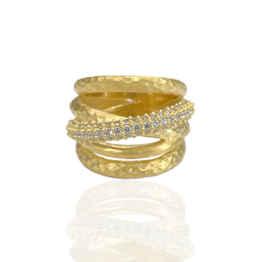 Amora Layered Band Ring