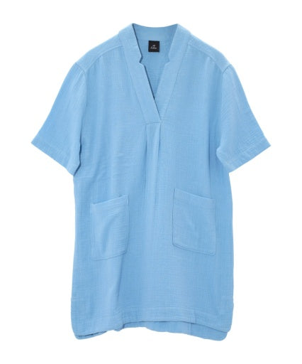 supersoft gauze maren popover dress