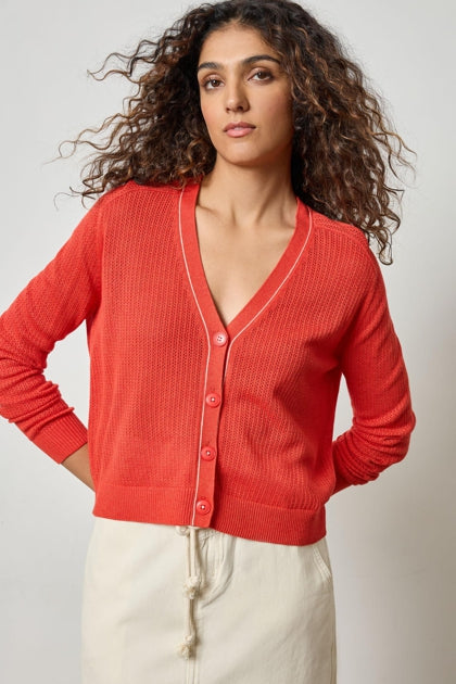 Saddle Sleeve Cardigan